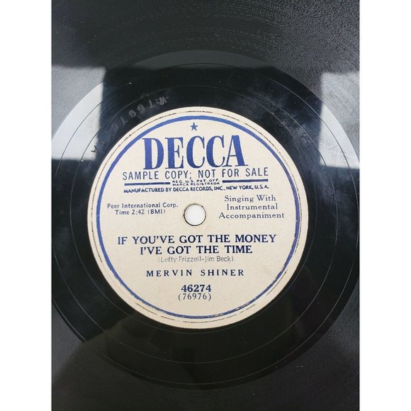 78 RPM-If You've Got the Money,I've got the time-I overlooked an Orchid--(R136) - Picture 1 of 4